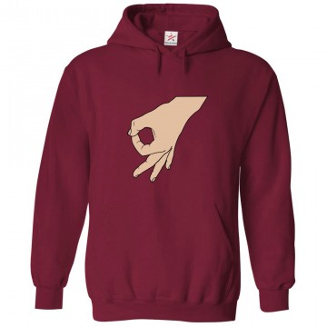Finger Pattern Classic Unisex Kids and Adults Pullover Hoodie						 									 									